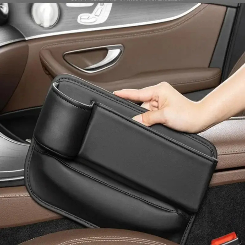 Car Seat Storage Box in Use